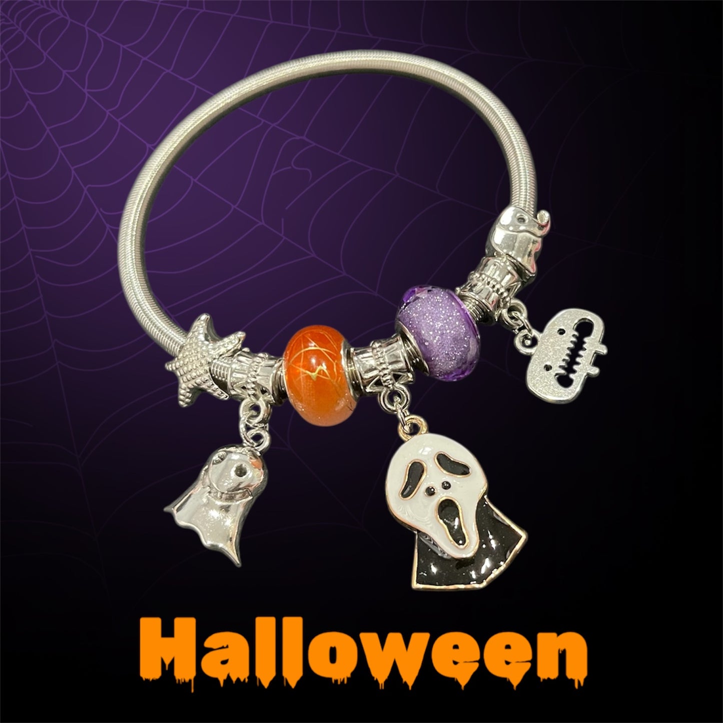 Brazalete con Charms Edición  Halloween