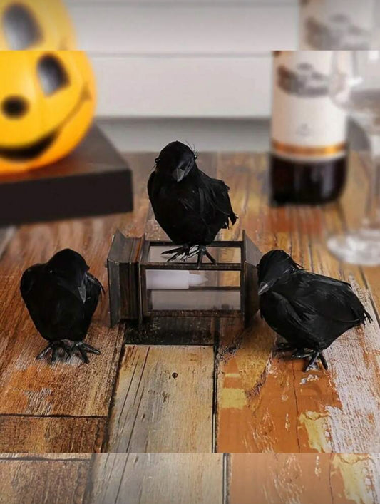 Cuervos decorativos
