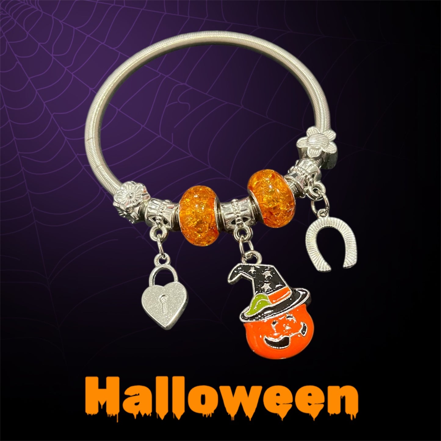 Brazalete con Charms Edición  Halloween