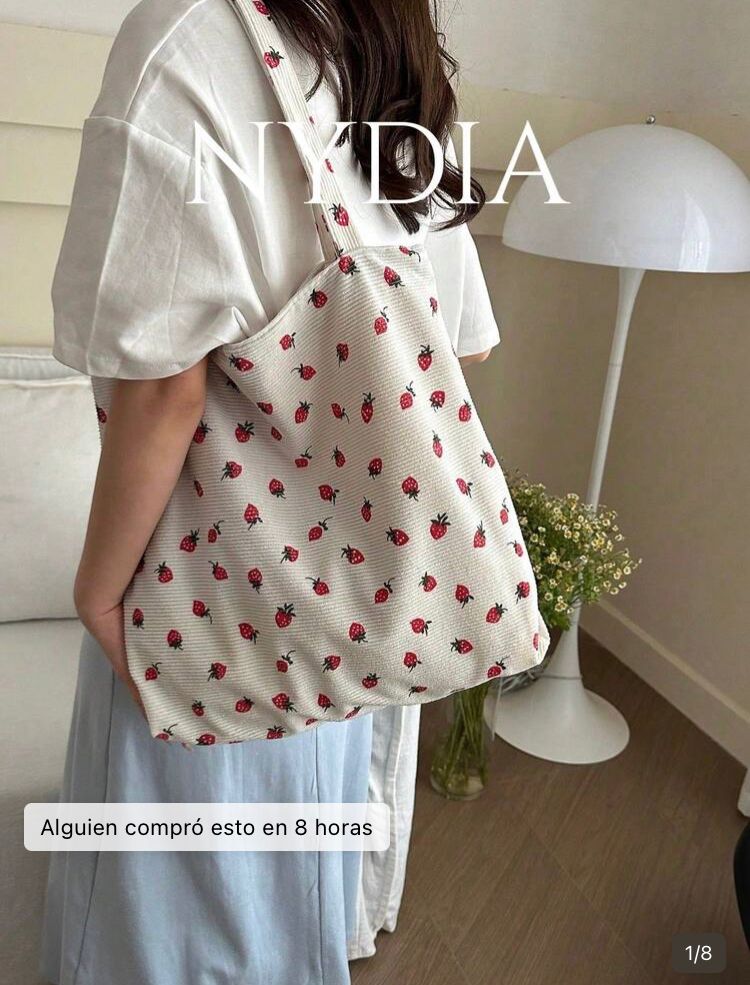 Bolsa de gran capacidad de unicolor y alta beige