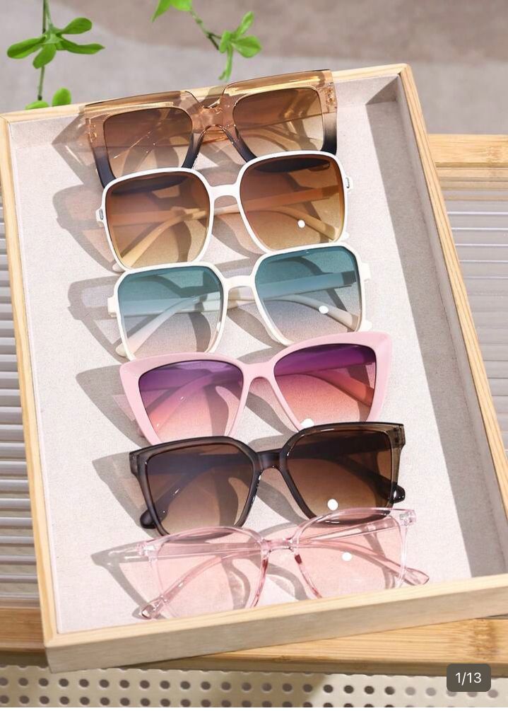 Gafas de mujer con Marcos de colores de plastico multicolor, variados