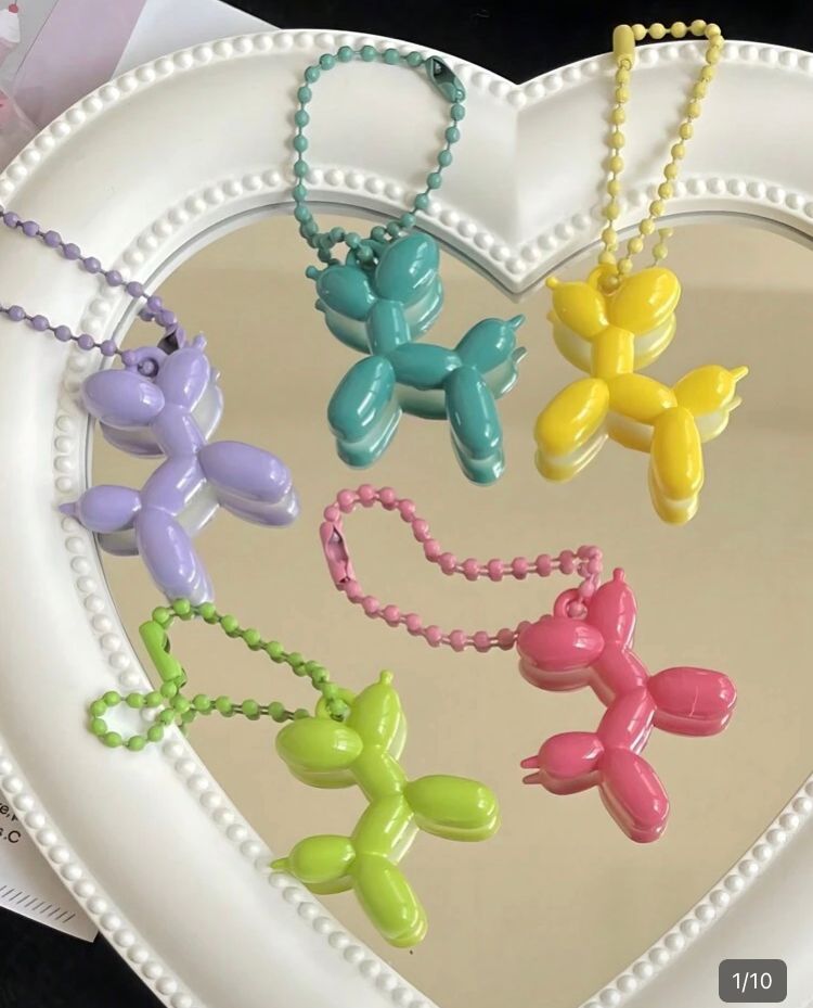 Llavero en forma de globo para perro 5, variados