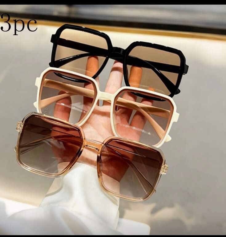Gafas cuadradas minimalista clásicas estilo 3 , variado