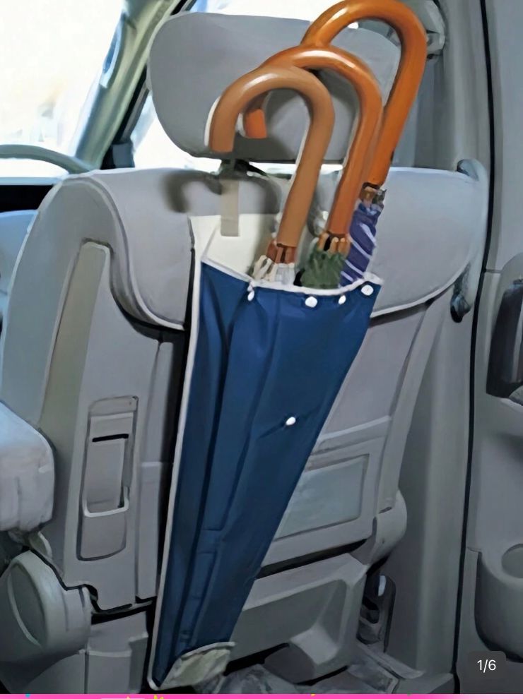 Cubierta de paraguas para coche de 86 cms. Azul, uní talla