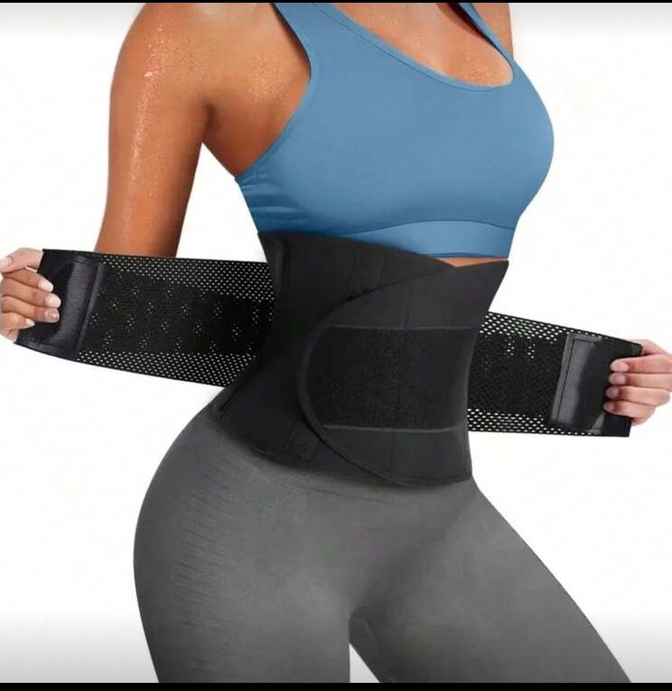 Faja doble compresion negro Talla ch/S