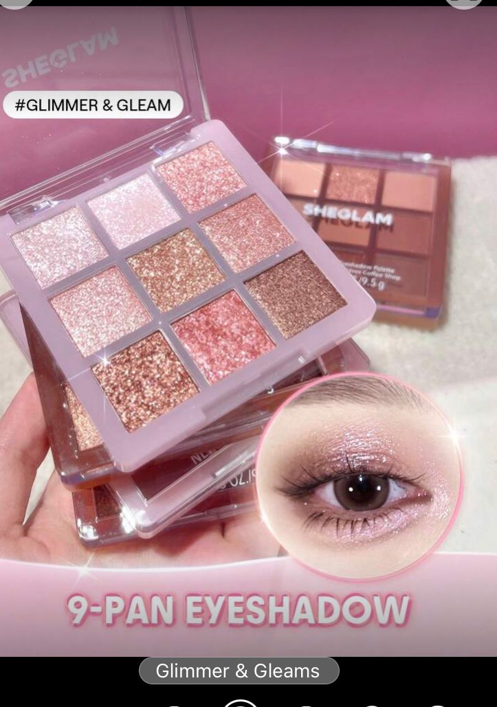 Paleta de sombras de ojos sheeglam