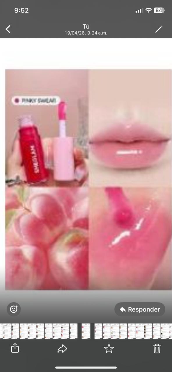 Aceite labial con color jelly pink swed, pink
