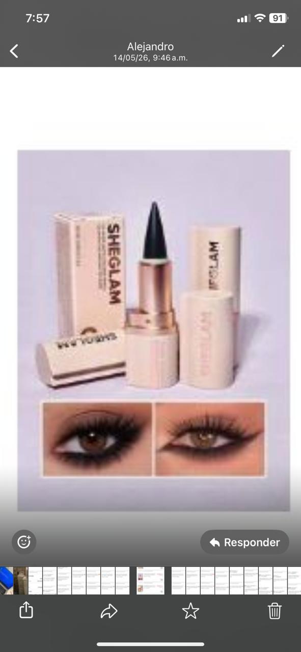 Lápiz delineador de ojos mate G glide, negro